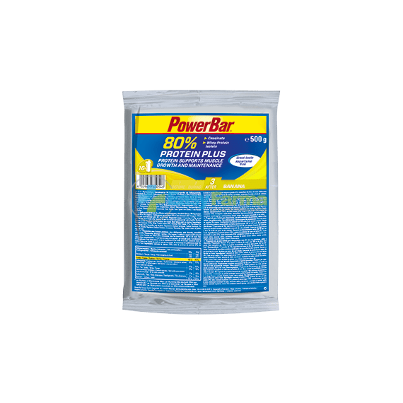 Powerbar Proteinplus 80% Gusto Banana Busta 500gr | Acquista Online su Farmaclick
