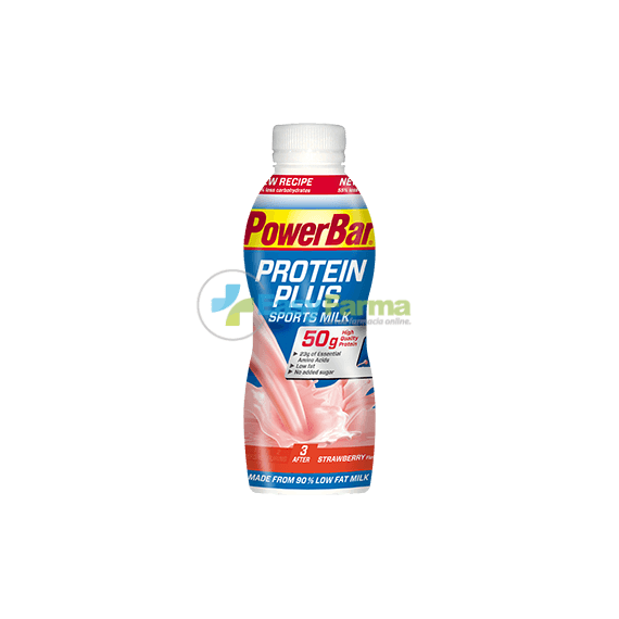 Powerbar Protein Plus Drink Gusto Fragola 500ml | Acquista Online su Farmaclick