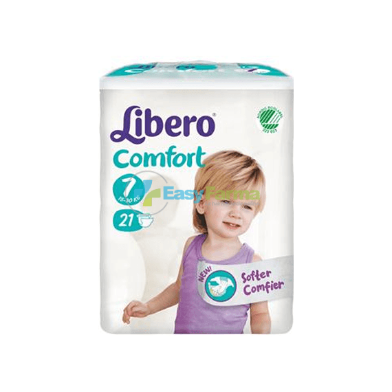 Libero Comfort 7 21 Pannolini 15-30kg | Acquista Online su Farmaclick