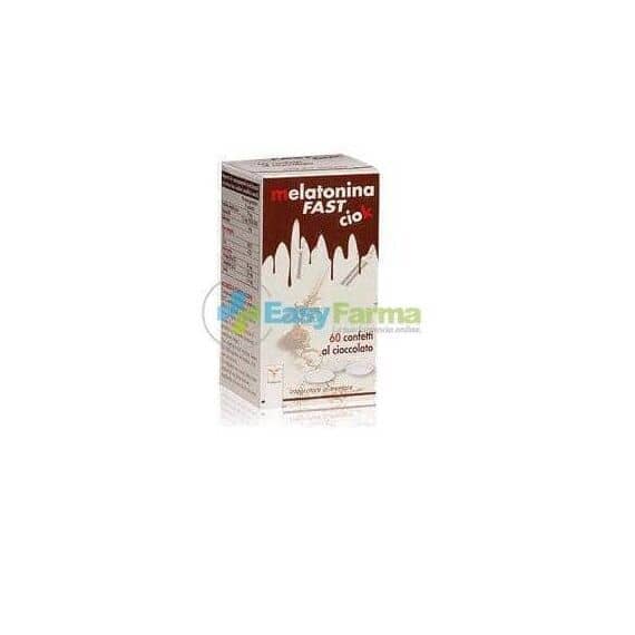 Melatonina Fast Ciok 60 Confetti Al Cioccolato | Acquista Online su Farmaclick