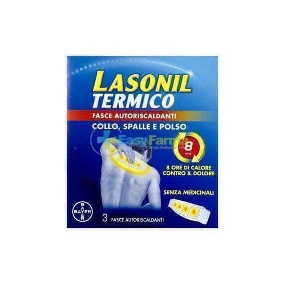 Lasonil Termico Collo, Spalle e Polso 3 Fasce Autoriscaldanti | Acquista Online su Farmaclick