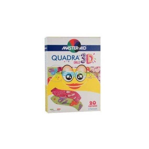 Master Aid Quadra 3d Girls 20 Cerotti | Acquista Online su Farmaclick