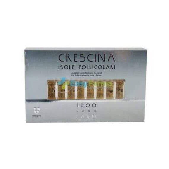 Crescina Isole Follicolari 1900 Uomo 20 Fiale 305 Ml Soluzione Idroalcolica | Acquista Online su Farmaclick