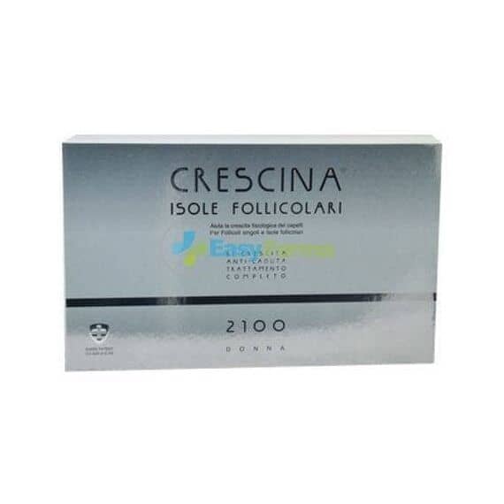 Trattamento Completo Crescina Isole Follicolari 2100 Donna 20+20 Fiale 3,5 Ml | Acquista Online su Farmaclick