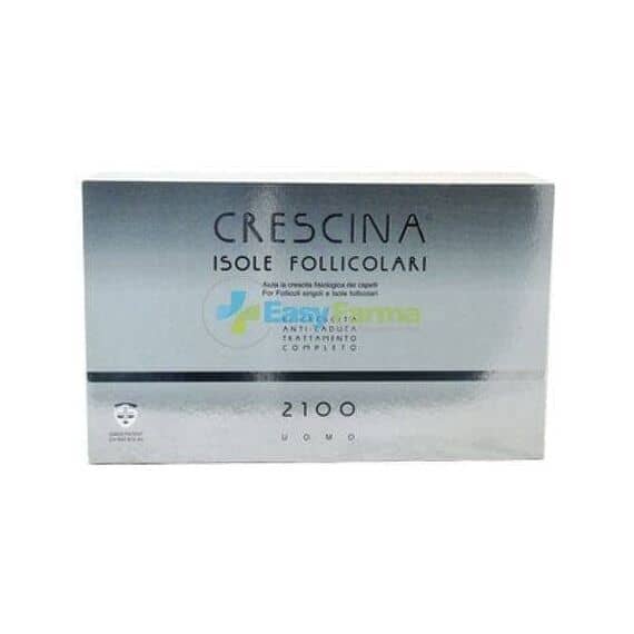Trattamento Completo Crescina Isole Follicolari 2100 Uomo 20+20 Fiale 3,5 Ml | Acquista Online su Farmaclick