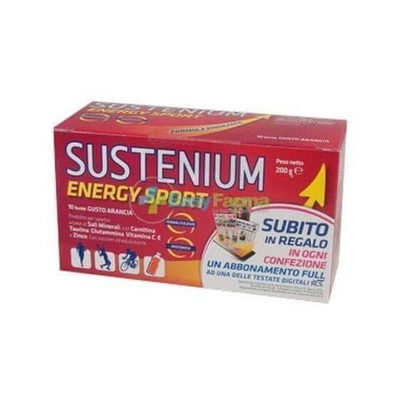 Sustenium Energy Sport 10 Buste Gusto Arancia 10 Bustine | Acquista Online su Farmaclick