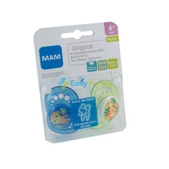 Mam Original Succhietti 6 Mesi Silicone | Acquista Online su Farmaclick