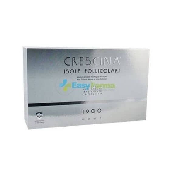Trattamento Completo Crescina Isole Follicolari 1900 Uomo 10+10 Fiale 3,5 Ml | Acquista Online su Farmaclick