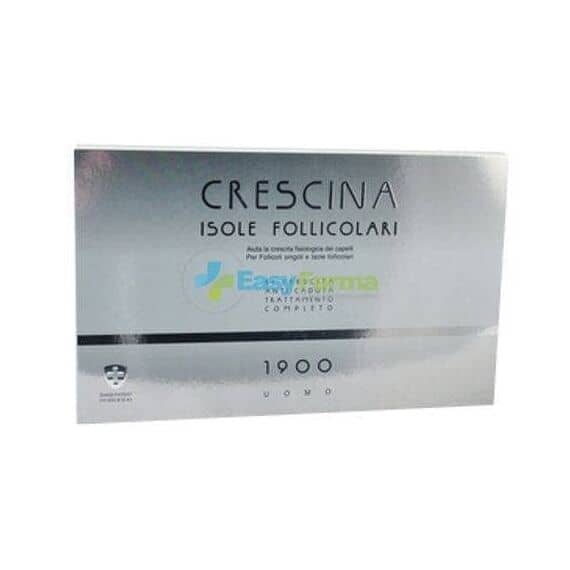 Trattamento Completo Crescina Isole Follicolari 1900 Uomo 20+20 Fiale 3,5 Ml | Acquista Online su Farmaclick