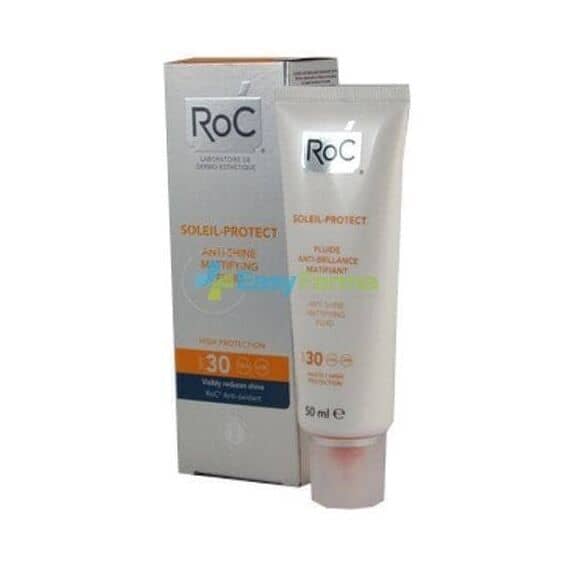 Roc Soleil Protect Fluido Viso Anti Lucido Opacizzante Spf30 50ml | Acquista Online su Farmaclick