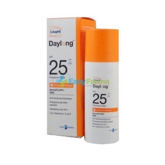 Cetaphil Daylong Derma Fluido Viso Spf 25 50 Ml | Acquista Online su Farmaclick