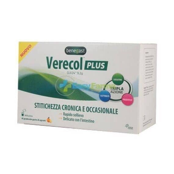 Verecol Plus Gusto Agrumi 14 Bustine | Acquista Online su Farmaclick