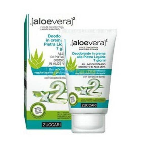 Zuccari Aloevera Deodorante in Crema Alla Pietra Liquida 7 Giorni 30ml | Acquista Online su Farmaclick