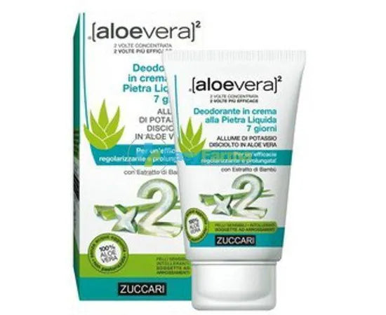 Zuccari Aloevera Deodorante In Crema Alla Pietra Liquida 7 Giorni 30Ml