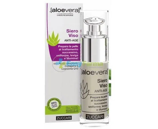 Zuccari Aloevera Siero Viso Anti Age 30 Ml