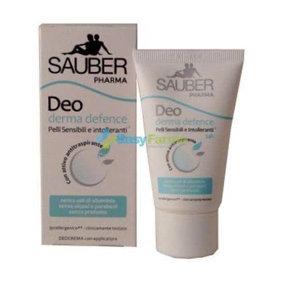 Sauber Pharma Deo Derma Defence Pelli Sensibili e Intolleranti Deocrema 30ml | Acquista Online su Farmaclick