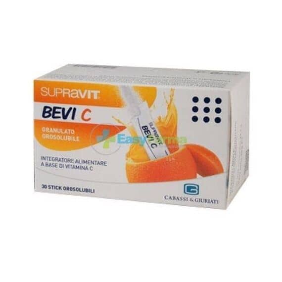 Supravit Bevi C Integratore Alimentare 30 Stick | Acquista Online su Farmaclick