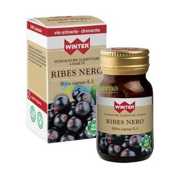 Winter Ribes Nero 40 Capsule Vegetali | Acquista Online su Farmaclick