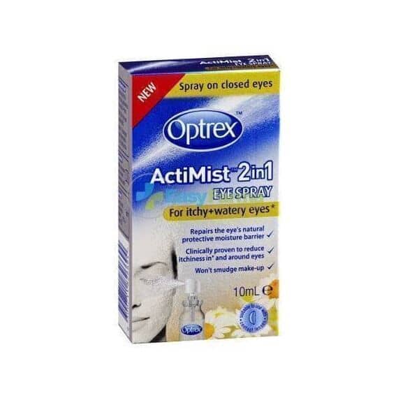 Optrex Actimist Spray 2 in 1 Contro Prurito e Lacrimazione 10 Ml | Acquista Online su Farmaclick