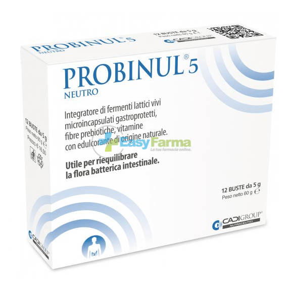 Probinul 5 Neutro 12 Bustine | Acquista Online su Farmaclick