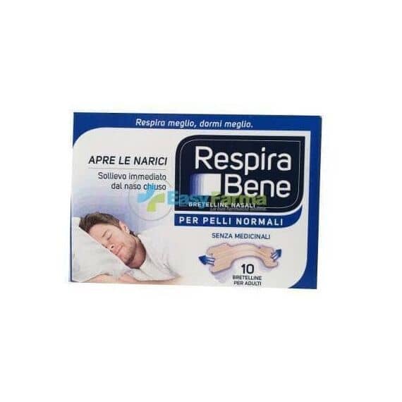 Respira Bene Cerottini Pelli Normali 10 Cerottini | Acquista Online su Farmaclick