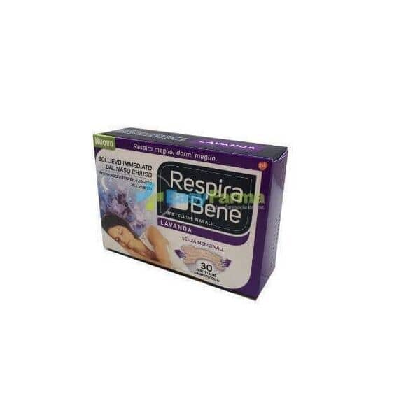 Cerotto Nasale Lavanda Respira Bene 30 Pezzi | Acquista Online su Farmaclick