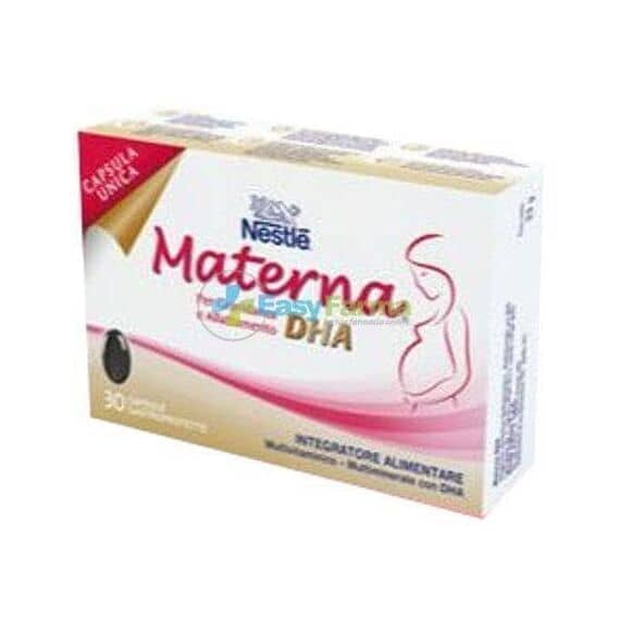 Nestlã¨ Materna Integratore per Gravidanza e Allattamento con Dha 30 Capsule Gastroprotette | Acquista Online su Farmaclick