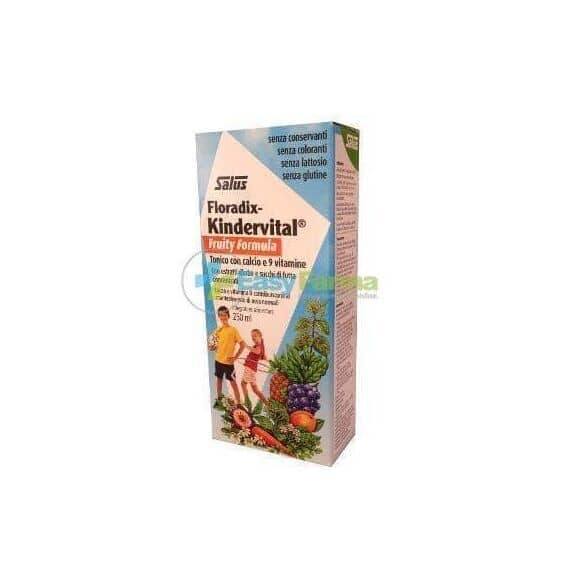 Kindervital Fruity Formula Potenziata Integratore di Vitamine e Minerali 250 Ml | Acquista Online su Farmaclick