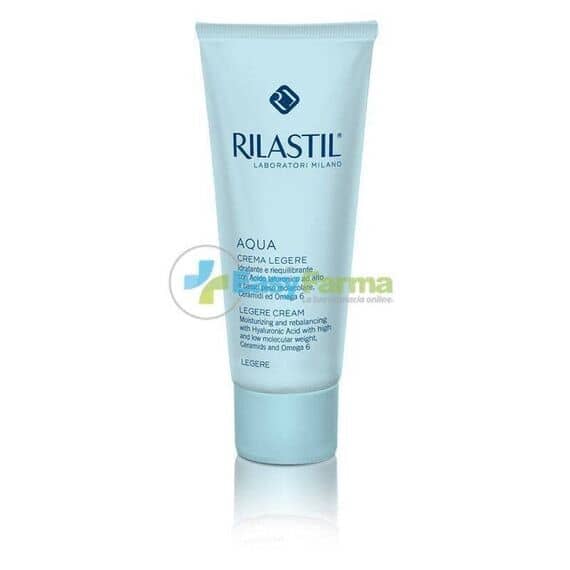 Rilastil Aqua Crema Legere Idratante 50ml | Acquista Online su Farmaclick