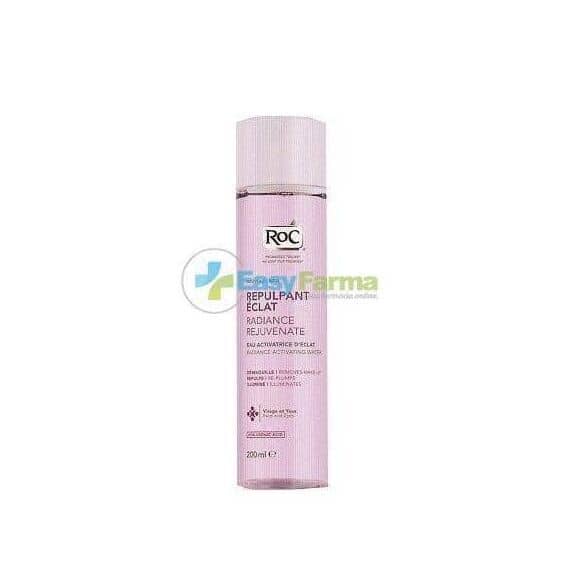 Roc Repulpant Eclat Acqua Struccante Viso e Occhi Attivatrice di Luminositã 200ml | Acquista Online su Farmaclick