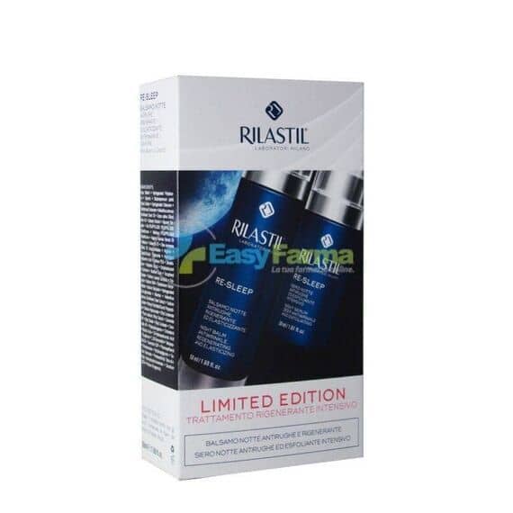 Rilastil Re Sleep Kit Trattamento Rigenerante Viso | Acquista Online su Farmaclick