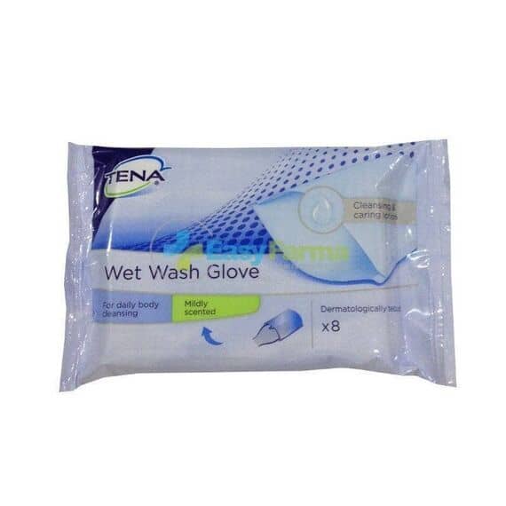 Tena Wet Wash Glove 8 Manopole Imbevute | Acquista Online su Farmaclick