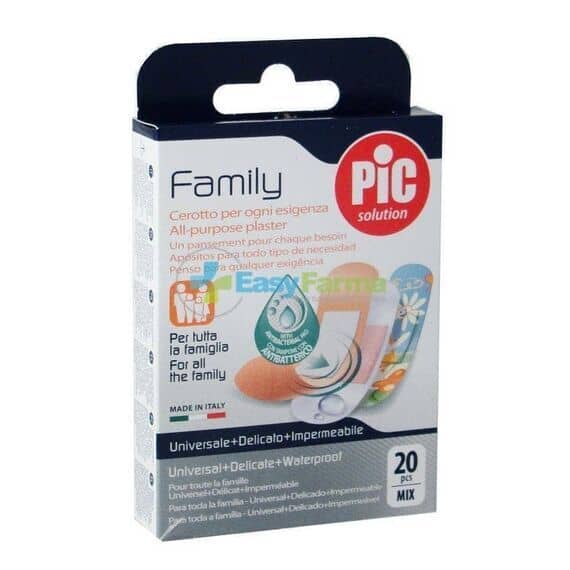 Pic Family Mix Cerotti per Ogni Esigenza 20 Cerotti | Acquista Online su Farmaclick