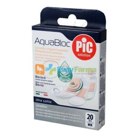 Pic Acquabloc Cerotto Impermeabile 20 Pezzi Mix | Acquista Online su Farmaclick