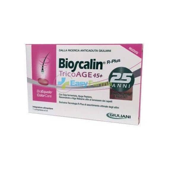 Bioscalin Tricoage 45 Integratore Alimentare Anticaduta 30 Compresse | Acquista Online su Farmaclick