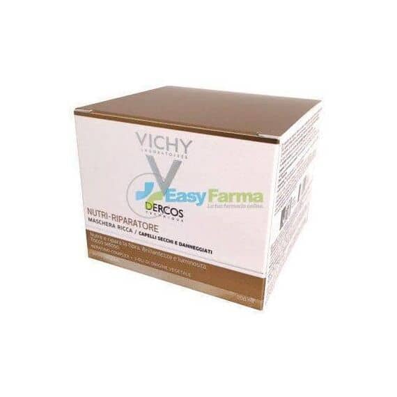 Vichy Dercos Maschera Ricca Nutri-riparatore 200 Ml | Acquista Online su Farmaclick