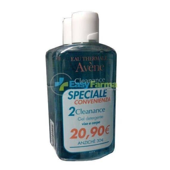 Avene Cleanance Gel Detergente Senza Sapone 200+200ml | Acquista Online su Farmaclick