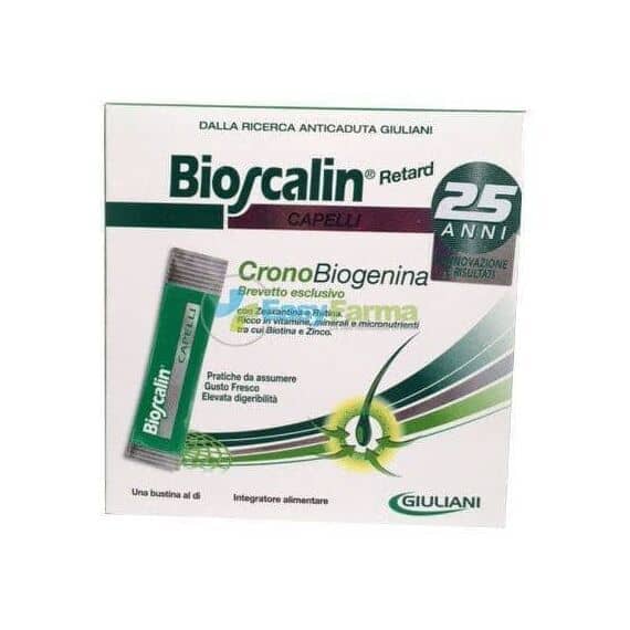 Bioscalin Retard Capelli Cronobiogenina 30 Bustine | Acquista Online su Farmaclick