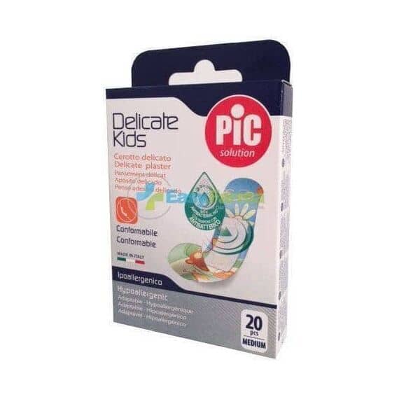 Pic Delicate Kids Cerotto Delicato 20 Pezzi Medio | Acquista Online su Farmaclick