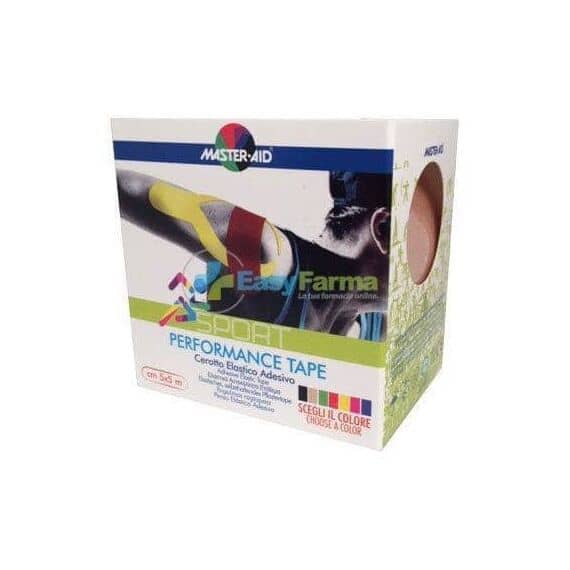 Master Aid Sport Performance Tape Cerotto Elastico Adesivo Beige 5x5 | Acquista Online su Farmaclick