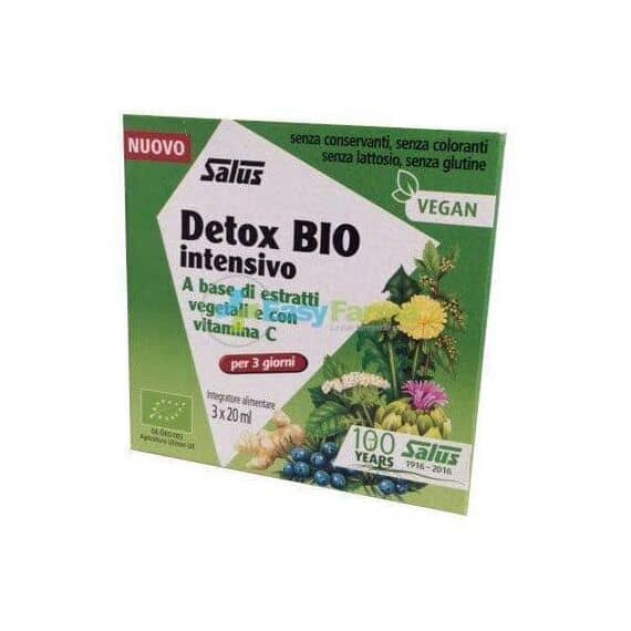 Salus Detox Bio Intensivo 3 Fiale da 20 Ml | Acquista Online su Farmaclick