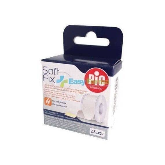 Pic Soft Fix Cerotto su Rocchetto Tessuto Non Tessuto Pelli Delicate 2,5x500 Cm | Acquista Online su Farmaclick