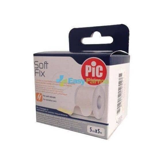 Pic Soft Fix Cerotto su Rocchetto Tessuto Non Tessuto Pelli Delicate 5x500 Cm | Acquista Online su Farmaclick