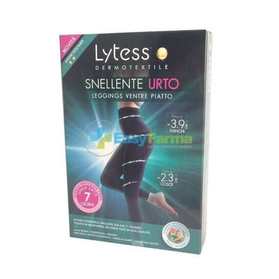 Lytess Dermotextile Snellente Urto Leggins Ventre Piatto S/m Nero | Acquista Online su Farmaclick