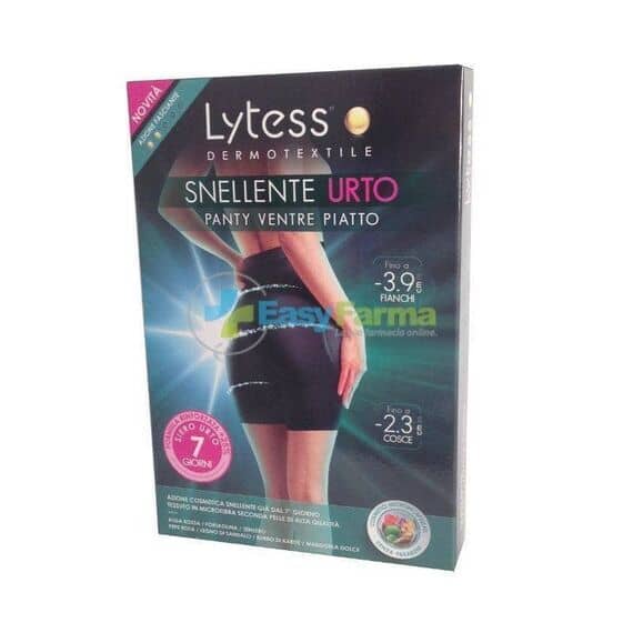 Lytess Dermotextile Snellente Urto Panty Ventre Piatto S/m Nero | Acquista Online su Farmaclick