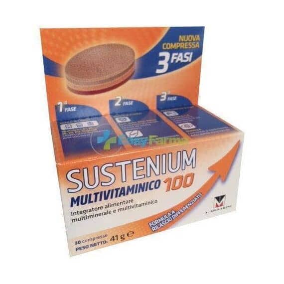 Sustenium Multivitaminico 100 Multiminerale 30 Compresse | Acquista Online su Farmaclick