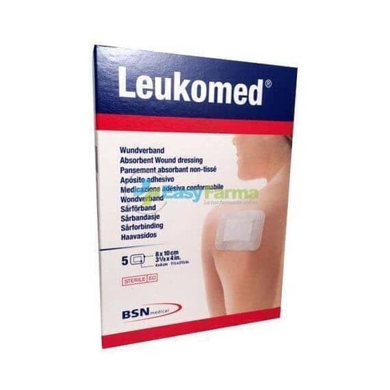 Leukomed Medicazione Adesiva Conformabile 5 Pezzi 8 per 10 Cm | Acquista Online su Farmaclick