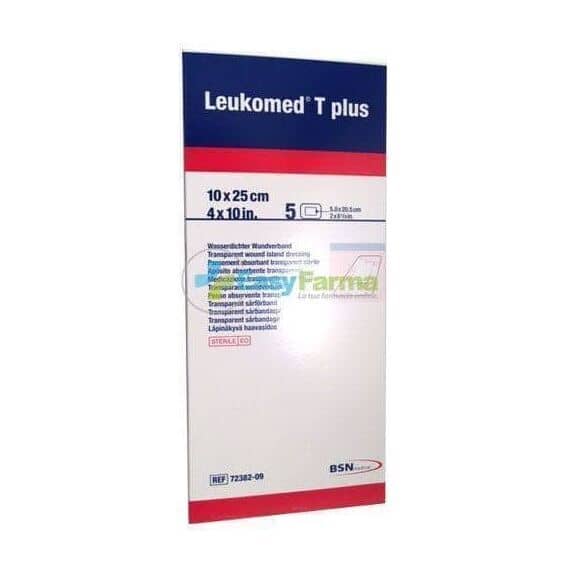 Leukomed T Plus Cerotto Medicazione Trasparente 5 Pezzi 10 per 25 Cm | Acquista Online su Farmaclick