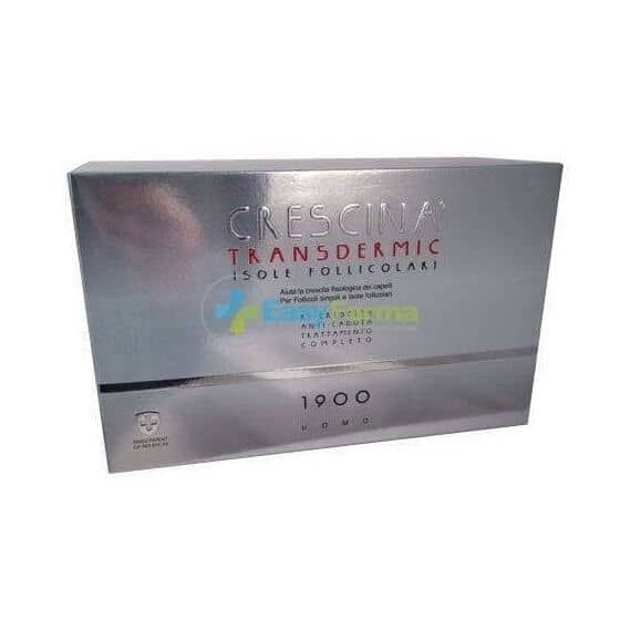 Trattamento Completo Crescina Transdermic Isole Follicolari1900 Uomo 20+20 Fiale da 3,5 Ml | Acquista Online su Farmaclick