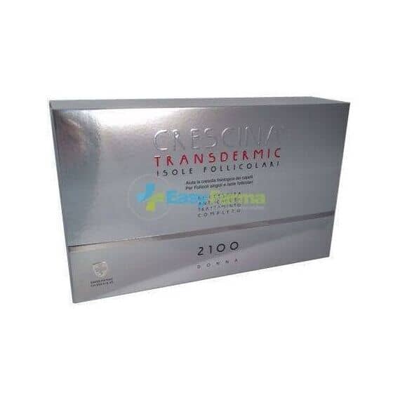 Trattamento Completo Crescina Transdermic Isole Follicolari2100 Donna 10+10 Fiale da 3,5 Ml | Acquista Online su Farmaclick